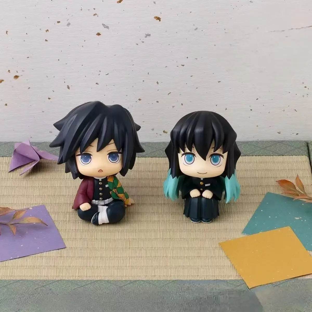 Demon Slayer Anime Iguro Obanai Tokitou Muichirou Kawaii Action Figures Collectible Model Toys for Kids Gift