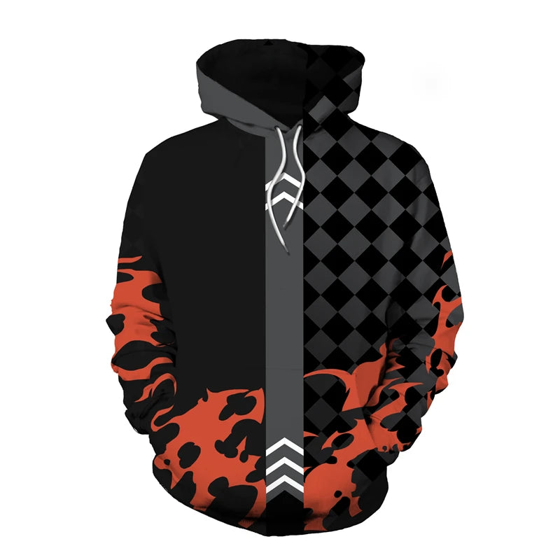 Anime Demon Slayer Kimetsu No Yaiba 3D Hoodie Sweatshirts Demon Slayer Agatsuma Zenitsu Tomioka Giyuu New Autumn Cosplay Tops