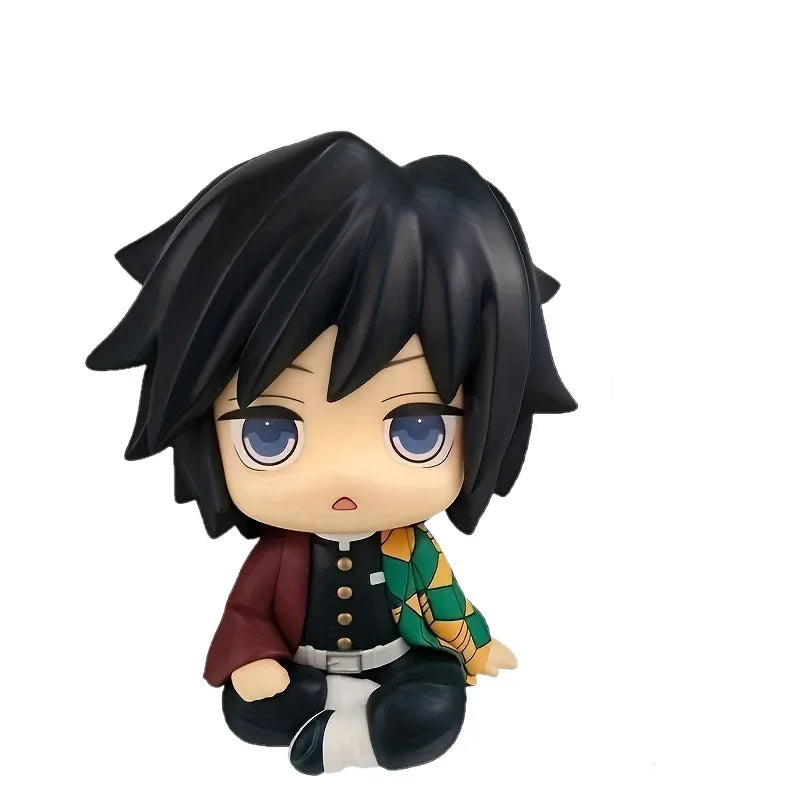Demon Slayer Anime Iguro Obanai Tokitou Muichirou Kawaii Action Figures Collectible Model Toys for Kids Gift